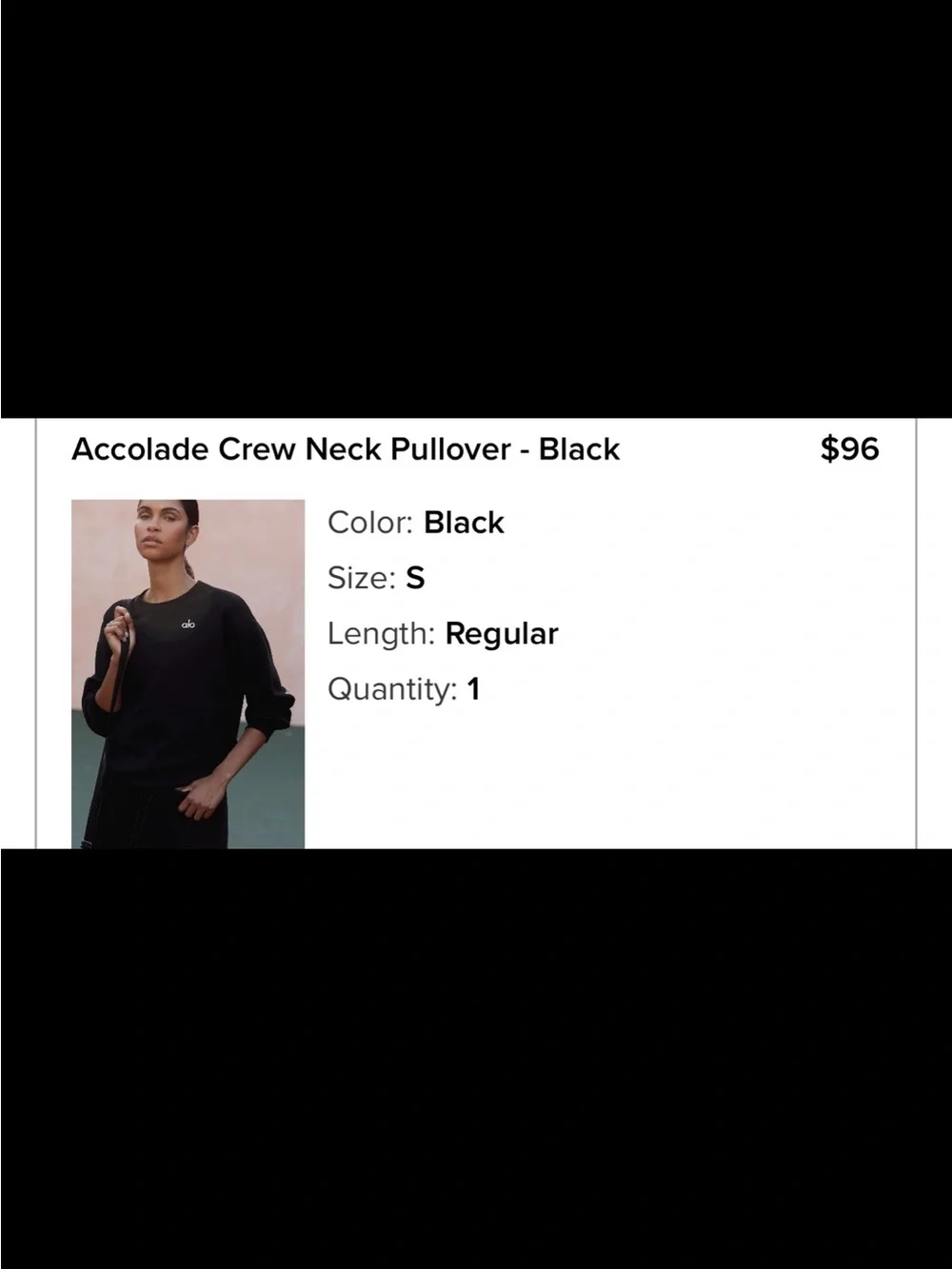 ALO Yoga classic crewneck